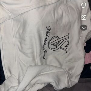 Victoria's Secret White Sweatshirt